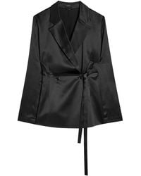 JOSEPH - Joubert Silk Double-Breasted Blazer - Lyst