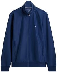 Tommy Hilfiger - Essential Logo-Embroidered Zip-Up Sweatshirt - Lyst