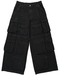 Vetements - Cargo-Jeans Mit Mehreren Taschen - Lyst