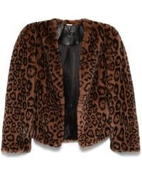 Chloé - Jacke Aus Faux Fur - Lyst