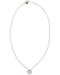 Selim Mouzannar - 18Kt Rose Mina Enamel And Diamond Necklace - Lyst