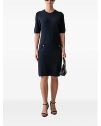 Joop! - Button-Detail Short-Sleeve Midi Dress - Lyst