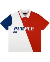 Purple Brand - France Pique Polo-Shirt - Lyst