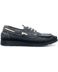 Moma - Suede Tonal Boat Shoes - Lyst