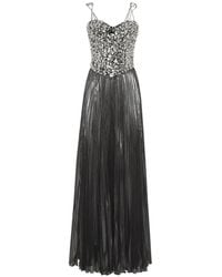 Philipp Plein - Crystal Maxi Dress - Lyst