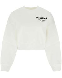 McQueen - Sweater Met Logoprint - Lyst