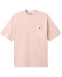 Stone Island - 2100028 Organic Cotton Jersey T-Shirt - Lyst