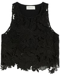 Sportmax - Floral Lace Top - Lyst