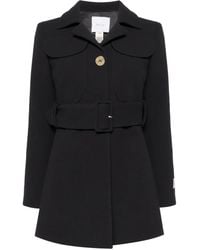 Patou - Belted Virgin-Wool Coat - Lyst
