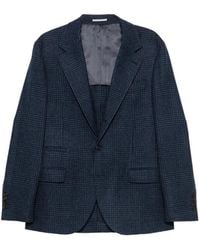 Brunello Cucinelli - Wool Single-Breasted Jacket - Lyst