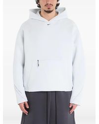 Nike - Logo-Embroidery Hoodie - Lyst
