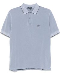 Herno - Poloshirt Mit Logo-Stickerei - Lyst