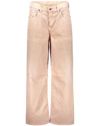 DIESEL - Jean Ample À Patch Logo - Lyst