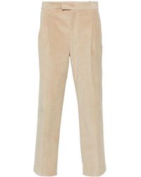 Drole de Monsieur - Pleated Corduroy Trousers - Lyst