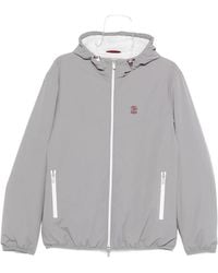 Brunello Cucinelli - Nylon Blouson Jacket - Lyst