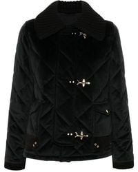 Fay - 3 Ganci Quilted Jacket - Lyst