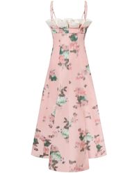 Philosophy Di Lorenzo Serafini - Kleid mit Blumen-Print - Lyst