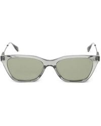 A Bathing Ape - Eckige Sonnenbrille Mit Logo-Schild - Lyst