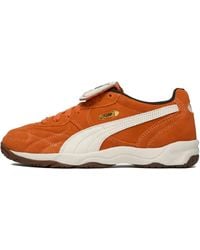 PUMA - King Indoor "Maple Sirup/Frosted Ivory" Sneakers - Lyst