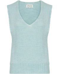 Maison Margiela - Fussbett Knitted Top - Lyst