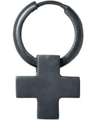 Parts Of 4 - Créoles À Breloque Croix - Lyst
