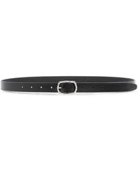 Ann Demeulemeester - Buckle-Fastening Leather Belt - Lyst