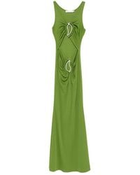 Christopher Esber - Maxi-Jurk Met Uitgesneden Details En Ringdetail - Lyst