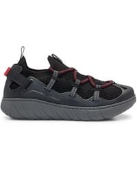 HUGO - Panelled Slip-on Sneakers - Lyst