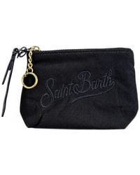 MC2 Saint Barth - Saint Barth Embroidered Clutch Bag - Lyst