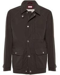 Brunello Cucinelli - ラグランスリーブ ジャケット - Lyst