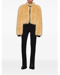 Et Ochs - Faux-Fur Cropped Jacket - Lyst