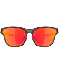 Oakley - Round-Frame Mirrored Sunglasses - Lyst