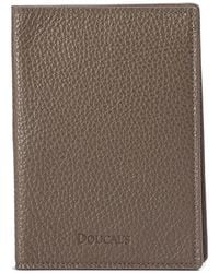 Doucal's - Tumbled Leather Passport Holder - Lyst