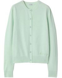 Burberry - Button-Up Cardigan - Lyst