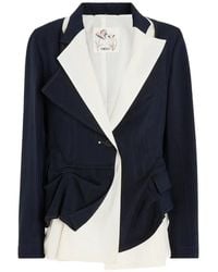 High - Brazen Trompe-L'Oeil Blazer - Lyst