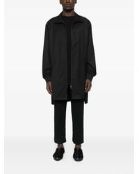 Y-3 - Zip-Front Long Jacket - Lyst