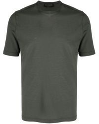 Dell'Oglio - Round Neck Short-sleeved T-shirt - Lyst