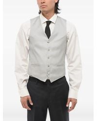 Corneliani - Polka-Dot Welt-Pocket Waistcoat - Lyst