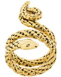 Aurelie Bidermann - Ring Im Schlange-Design - Lyst