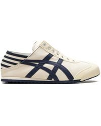 Onitsuka Tiger - Signature Tiger Stripes Canvas Slip-On Sneakers - Lyst