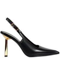 POTAMY - Buckle Leather Pumps - Lyst