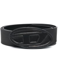 DIESEL - Cinturón con hebilla del logo 1DR - Lyst