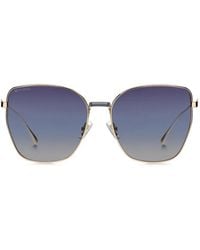 Etro - Square Frame Sunglasses - Lyst