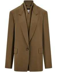 Ferragamo - Single-Breasted Blazer - Lyst