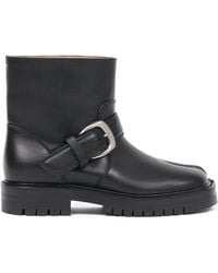 Maison Margiela - Cow Leather Ankle Boot - Lyst