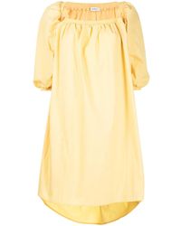 Goen.J - Ruffled A-Line Midi-Dress - Lyst