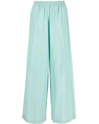 forte_forte - Taffetas Palazzo Pants - Lyst