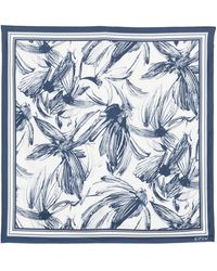 Kiton - Floral-Print Scarf - Lyst