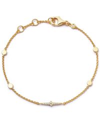 Astley Clarke - Gold Luna Light Gemstone-detail Bracelet - Lyst