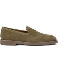 Doucal's - Suede Loafers - Lyst